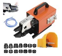 Pince à sertir pneumatique Am-10, sertisseuse pneumatique for cosses jusqu'à 16 mm², avec 15 jeux de matrices for différents types de cosses.