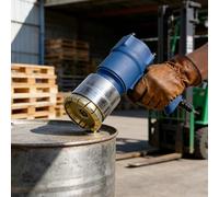 Pince à sertir pneumatique pour fûts de 200 L, outil portatif à air comprimé avec force de sertissage de 599,7 kg pour capuchons, outil d'étanchéité industriel