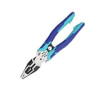 Pince à sertir polyvalente en métal avec design ergonomique pour diverses tâches électriques Outil d'entretien domestique Coupe-fil métallique haute résistance