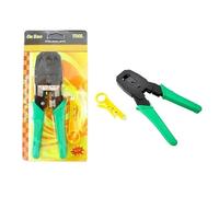 Iso Trade Pince à sertir RJ45 mâle RL10 RJ11 RJ12 LAN câble Chaussures Pince Schneider Neuf # 145