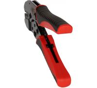 Pince à sertir pour cosses isolées et connecteurs en bout avec gaine thermorétractable KS TOOLS - 115.1485