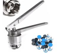 Pince à sertir pour fioles en aluminium/aluminium-plastique, outil de scellage de bouteilles en verre en acier inoxydable 304, tailles 13-32 mm