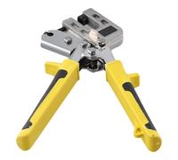 Pince à sertir pour goujons de construction, outil en alliage d'aluminium de 25,4 cm pour sécuriser les clous métalliques avec poinçon à sertir rectangulaire et matrice pour des joints solides