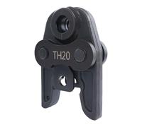 Pince à sertir pour tuyau en aluminium et plastique - Avec plaque de connexion - Pour construction, industrie, maintenance et tuyauterie