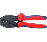 KNIPEX PreciForce® Pince à sertir, en blister, 0,5-6,0 mm², sertissage ovalisé, connecteurs isolés, pince à sertir, sertisseuse de fils, 97 52 36 SB