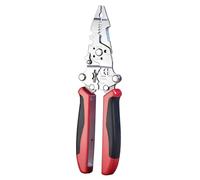 Pince À Sertir Professionnelle Pliable Avec Lame D'éclairage Adaptée Travaux Électriques Dans Un Environnement Sombre Et Étroit Kit D'outils Électriques De Poche