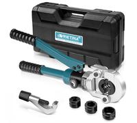 Pince à sertir professionnelle pour tuyau en cuivre avec coupe-tuyau, pince à sertir manuelle pour tuyau en cuivre avec U16 U25 U32 pour tube en cuivre et tuyau composite