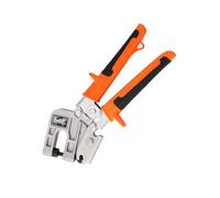 Pince à sertir professionnelle pratique en acier avec poinçons en alliage trempé pour des travaux de construction et de rénovation robustes