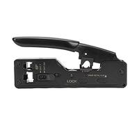 Pince à sertir réseau multifonction, crimpage RJ45 RJ12 / 11 8P 6P, design compact et durable - Prise en main ergonomique, verrou de sécurité, usage professionnel