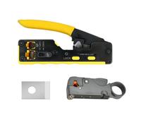 Pince à sertir RJ45 CAT5 CAT6 CAT7 CAT8, outils de réseau, dénudeur de câble Ethernet, ensemble d'outils de sertissage