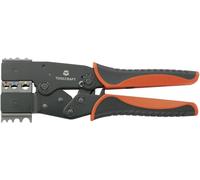 Pince à sertir TOOLCRAFT 2-i-1 818644 pour connecteur plat isolé, pour cosses, pour connecteurs de jonction