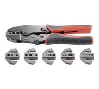 Pince à sertir TOOLCRAFT PZ-505 818645 7 pièces pour connecteur coaxial BNC, TNC, pour fiche FO G