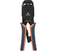 Toolcraft Pince à sertir TO-4988586, connecteur modulaire western, coupeur et dénudeur RJ10