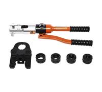 Pince À Sertir Tuyaux Sertisseuse Manuelle, Pince De Sertissage Ergonomique Ensemble D'outils Pour Presse Hydraulique, Avec Boîte À Outils Et 4 Moules U16 U20 U25 U32