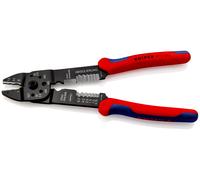 Knipex Pince à sertir 97 21 215 – 0,5–6 mm² – pour cosses isolées, dénudage et coupe