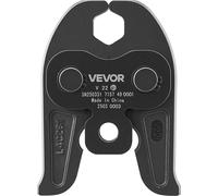 Pince à sertir VEVOR V22, pince à sertir de 22 mm pour tubes en acier inoxydable de type V, mâchoires de sertissage en acier, compatibles avec les outils de sertissage standard, idéales pour les systè