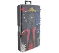 Zenitech - Lot de 1200 cosses à sertir + pince - 0,5 à 10mm²