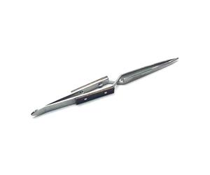 Pince à souder en forme de croix - Fermeture automatique - Pour bijoux - Isolée - Avec pince à souder à pointe coudée droite