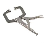 Pince à souder verrouillable en acier au carbone avec large ouverture pour le travail du bois, la fabrication de métaux et la localisation des tenons, 22,9 cm