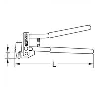 Pince à soyer automatique 280 mm KS TOOLS - 118.0058