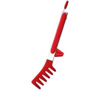 Pince à Spaghetti en Silicone Rouge, Pince Alimentaire Cuisine