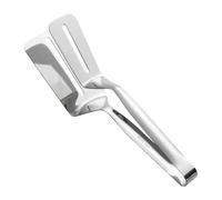 Pince À Steak Multifonctionnelle - Spatule À Poisson En Acier Inoxydable, Pelle Alimentaire Professionnelle Anti-brûlure, Pince De Cuisine Robuste | Outil De Retournement Polyvalent Deux-en-un Optimis