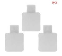 Pince À Stylo En Cuir Auto-adhésive Carrée 3 Pièces Boucle Élastique Pour Carnets De Notes Gommes