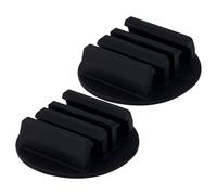 Pince à stylos, 3 emplacements en silicone autocollant, multifonctionnel, rangement de table, porte-crayons, pour enseignants, artistes, secrétaires, école, maison, chambre à coucher