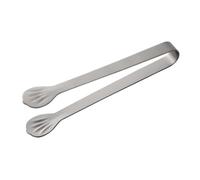 Pince à sucre en acier inoxydable facile à prendre en main - Petite pince de cuisine pour café, dessert, buffet, barbecue, cuisine, friture, élégante