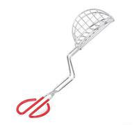 Pince à tacos en acier inoxydable pour créer des coquilles croustillantes uniformes pendant la friture avec une exposition minimale à la main