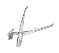 Pince à tatouer 1 rangée 5 positions Kerbl Argenté 10 mm