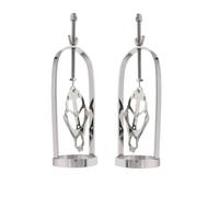 Pince À Tétons Papillon En Acier Inoxydable Réglable Femme Flirt BDSMS Jouet SM Fetish Tease Seins Extreme Slave