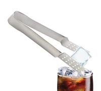 Pince à thé en acier inoxydable - Clip pour thé - Pour attraper les glaçons, thé pour le thé en vrac - Feuilles pour attraper les glaçons Lingjiong