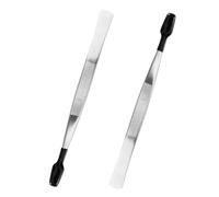 Pince à Timbres Gaine PVC en Acier Inoxydable 2 Pièces | Collectionneur, Travaux de Bijoux et Perles, Légère, Facile à Nettoyer, Multiusage, Transport Simple