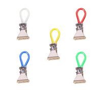 Pince à Torchon, 5Pcs Pinces à Serviettes, Pinces à Torchons de Cuisine, Clip de Rangement de Torchon de Cuisine en Métal, pour Cuisine, Armoires et aux Salles de Bains