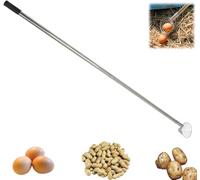 Pince à œufs de 107 cm pour œufs de poule, ramasse-noix, ramasse-œufs, pommes de terre, outil de cueillette d'arachides, outil de cueillette d'arachides flexible, multifonctionnel, pratique, grand