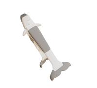 Pince à vaisselle en silicone - Design baleine - Résistante à la chaleur - Pour bols, assiettes et moules à pâtisserie - Poignée ergonomique pour plaques de cuisson