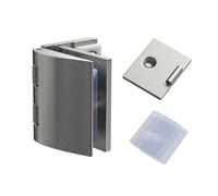 Pince à verre facile à installer en acier inoxydable Support de verre élégant Fixation sûre Fixation rapide pour une utilisation à la maison et au bureau Support en verre