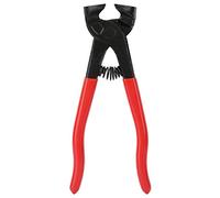 Pince à verre portative, outil de coupe de carrelage en acier au carbone, pince haute dureté pour carreaux de mosaïque avec poignée en caoutchouc souple, pince de coupe en verre