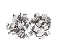 Pince à Verre pour Serre, 50 pièces, Pince pour Plantes grimpantes, vitrage en Acier Inoxydable, Clip G à Ressorts pour Jardin