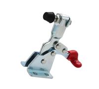 Pince à Verrouillage Rapide Horizontale en Fer pour Fixation Manuelle | Clip Rapide, Serrage Facile, Usage en Assemblage Électronique, Coloris Argenté, Format Compact