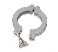 Pince à vide pour raccords sous vide KF16-KF50, fixation en alliage d'aluminium avec support et caoutchouc pour anneau, système de serrage sous vide tablier pour usage industriel (KF50)