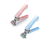 Pince acier inoxydable bol casserole Pinces Retriever Pince anti-vaisselle chaude Clip anti-bol chaud pour déplacer plaque chauffante bols plateau disque instantané pot micro-ondes 2 pièces rose bleu