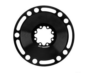 Pince adaptateur de plateau pour sram 110 à 3 trous vers disque de conversion à 4 trous en alliage d'aluminium anodisé 7075 CNC coupé avec un meilleur ajustement pour manivelle 3/8 (8 boulons avec vis