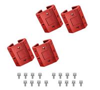 Pince adaptateur de rails avec matériel en métal pour montage sur les systèmes de boîte à outils permettant des serrures faciles à visser, organiseurs d'outils de sécurité