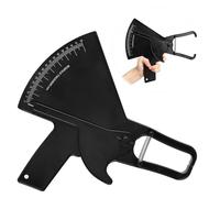 Pince Adipeuse Caliper Graisse Corporelle - Adipomètre Manuel Mesure du Pli Cutané Précise 0-80mm - Outil Fitness pour Mesurer Graisse Abdominale & Suivi Minceur à Domicile