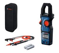 Pince ampèremétrique BOSCH PROFESSIONAL - GMC 600-15 - 2 piles + MS 90 Professional + poche