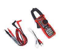 Pince Ampèremétrique DC AC, Pince Ampèremétrique Numérique HT206, Multimètre 6000 Points avec continuité de Tension de Courant de capacité de Résistance AC/DC (HT206B)