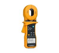 Pince Ampèremétrique De Résistance De Terre, Orange, 40 A RMS, Haute Sensibilité, Multifonction, Résistance D'isolation, Sélection Automatique