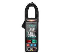 Pince Ampèremétrique Multimètre Numérique, Pince Ampèremétrique Intelligente, Pince multimètre numérique ST212 AC DC 6000 points testeur de résistance de tension pour test de courant de tension(noir)